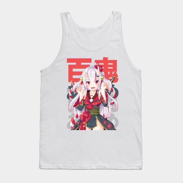 Hololive JP - Nakiri Ayame Tank Top by naderu